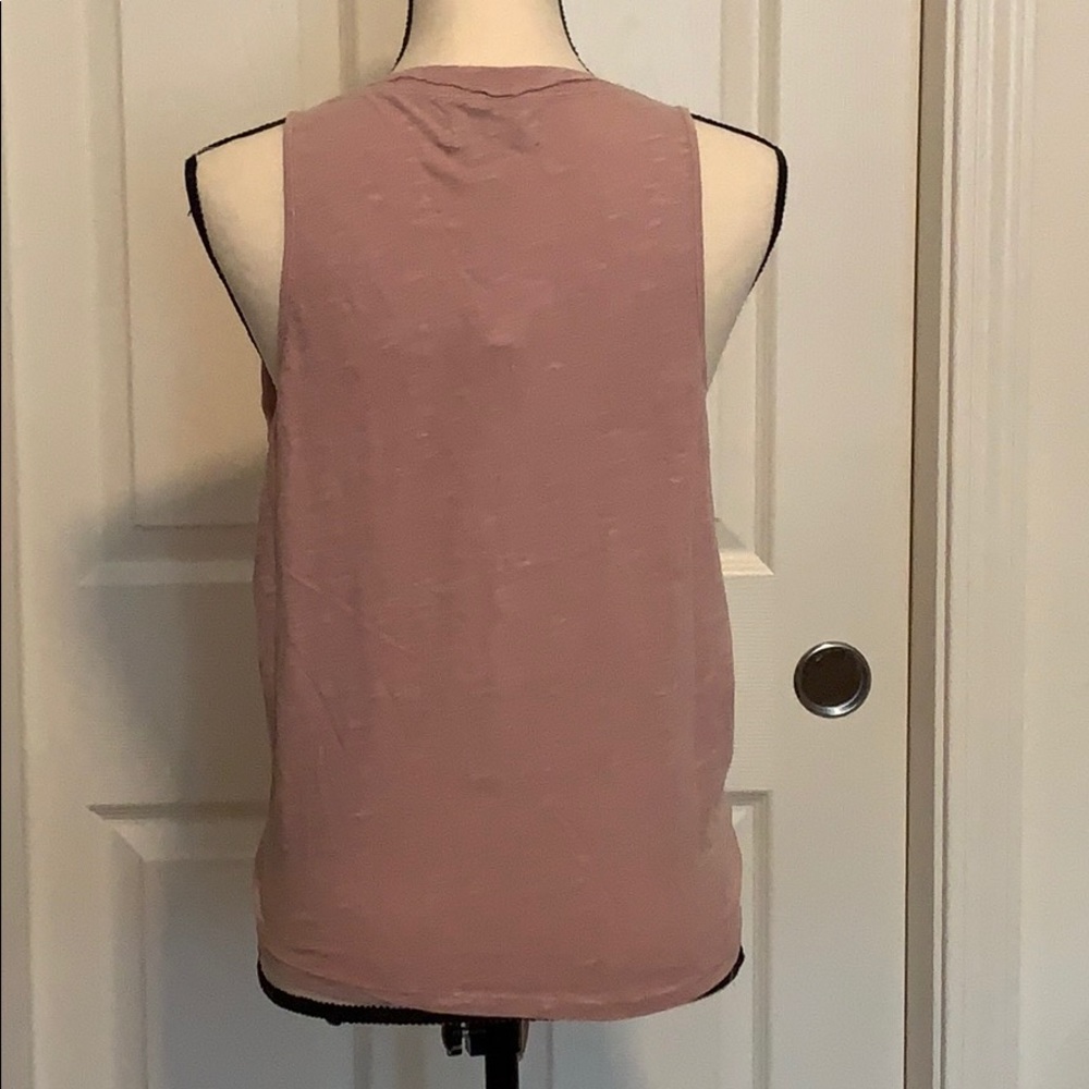 NWT Mustard Seed front tie tank - Picture 2 of 3